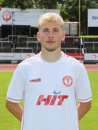 Regionalliga West, Saison 2022 -2023, Fototermin Fortuna Köln, 12.07.2022 - Timo Hölscher ( Fortuna Köln ) Portrait