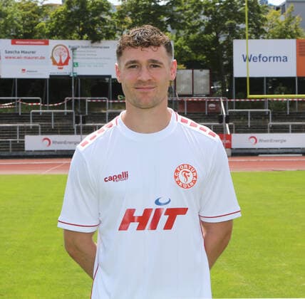 Regionalliga West, Saison 2022 -2023, Fototermin Fortuna Köln, 12.07.2022 - Jules Schwadorf ( Fortuna Köln ) Portrait