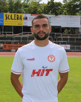 Regionalliga West, Saison 2022 -2023, Fototermin Fortuna Köln, 12.07.2022 - Leon Demaj ( Fortuna Köln ) Portrait