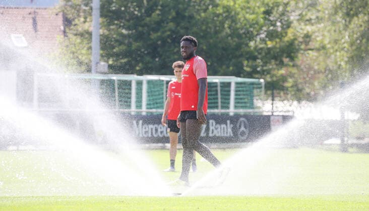 Weiler , VfB Stuttgart Trainingslager , Orel Mangala