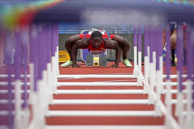 Bilder des Jahres 2022, Sport 07 Juli Sport Bilder des Tages World Athletics Championships Oregon 22; United States of America, 16.07.2022 Rasheem Brown (CAY) am 16.07.22 im Hayward Field in Eugene an Tag 2 der World Athletics Championships Oregon22. *** World Athletics Championships Oregon 22 United States of America, 16 07 2022 Rasheem Brown CAY on 16 07 22 at Hayward Field in Eugene on Day 2 of the World Athletics Championships Oregon22. Copyright: xBEAUTIFULxSPORTS AxelxKohringx