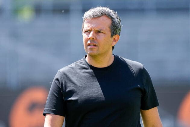Samir Arabi (Geschäftsführer Bielefeld), Einzelbild, Einzelfoto, Aktion, Action, 16.07.2022, Sandhausen (Deutschland), Fussball, 2. Bundesliga, SV Sandhausen - DSC Arminia Bielefeld, DFB DFL REGULATIONS PROHIBIT ANY USE OF PHOTOGRAPHS AS IMAGE SEQUENCES AND OR QUASI-VIDEO. *** Samir Arabi Managing Director Sports, Bielefeld , single image, single photo, action, action, 16 07 2022, Sandhausen Germany , Football, 2 Bundesliga, SV Sandhausen DSC Arminia Bielefeld, DFB DFL REGULATES PROHIBIT ANY USE OF PHOTOGRAPHS AS IMAGE SEQUENCES AND OR QUASI VIDEO xozx