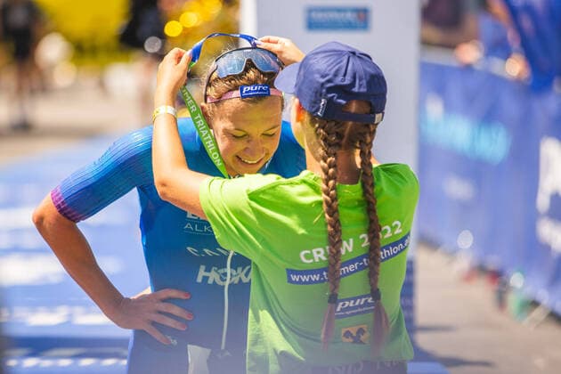 TRIATHLON - Trumer Triathlon 2022 OBERTRUM,AUSTRIA,17.JUL.22 - TRIATHLON - Trumer Triathlon. Image shows .  GEPAxpictures xGintarexKarpaviciute