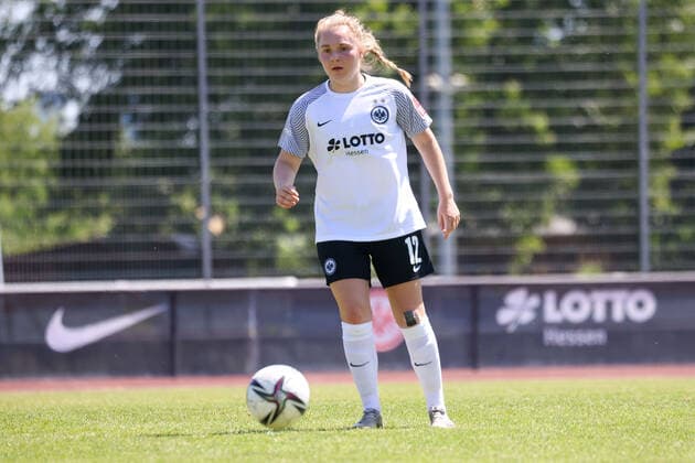 17.07.2022 xjfx Testspiel Frauen Bundesliga Eintracht Frankfurt - SV Hegnach v.l.,Madeleine Steck (Eintracht Frankfurt) FREISTELLER (DFL REGULATIONS PROHIBIT ANY USE OF PHOTOGRAPHS AS IMAGE SEQUENCES AND OR QUASI-VIDEO) Copyright: JoaquimxFerreira
