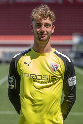Torwart Maurice Dehler (46, FCI) ; FC Ingolstadt 04; 3.Liga, Porträttermin 2022 2023, 3. Liga - FC Ingolstadt 04 Saison 2022 2023