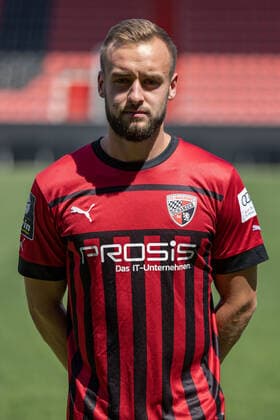 David Kopacz (29, FCI) ; FC Ingolstadt 04; 3.Liga, Porträttermin 2022 2023, 3. Liga - FC Ingolstadt 04 Saison 2022 2023