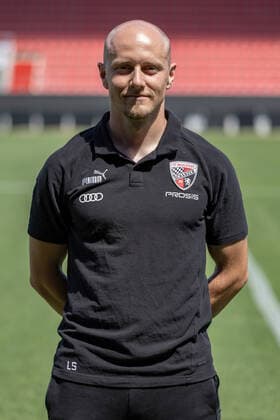 Athletik-Trainer Luca Schuster (FCI) ; FC Ingolstadt 04; 3.Liga, Porträttermin 2022 2023, 3. Liga - FC Ingolstadt 04 Saison 2022 2023