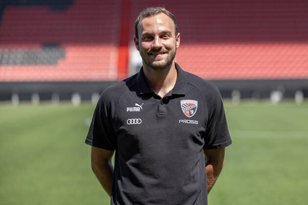 Teamkoordinator Marcel Posselt (FCI) ; FC Ingolstadt 04; 3.Liga, Porträttermin 2022 2023, 3. Liga - FC Ingolstadt 04 Saison 2022 2023