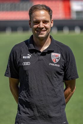 Physio Dominik Dürrschmidt; FC Ingolstadt 04; 3.Liga, Porträttermin 2022 2023, 3. Liga - FC Ingolstadt 04 Saison 2022 2023