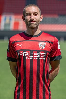 Rico Preißinger (6, FCI) ; FC Ingolstadt 04; 3.Liga, Porträttermin 2022 2023, 3. Liga - FC Ingolstadt 04 Saison 2022 2023