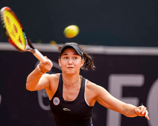 Eva Lys (GER) 18.07.22, Hamburg, Hamburg European Open 2022, WTA250, Tennis, Damentennis, Â