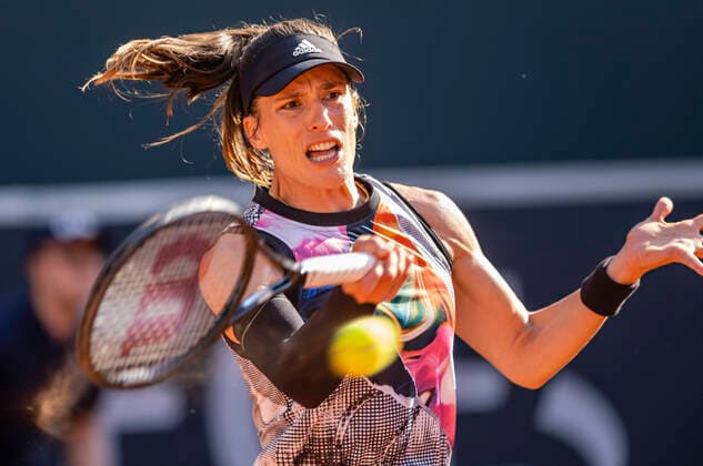 Sport Themen der Woche KW29 Sport Bilder des Tages Andrea Petkovic (GER) 18.07.22, Hamburg, Hamburg European Open 2022, WTA250, Tennis, Damentennis, Â *** Andrea Petkovic GER 18 07 22, Hamburg, Hamburg European Open 2022, WTA250, tennis, womens tennis, Â