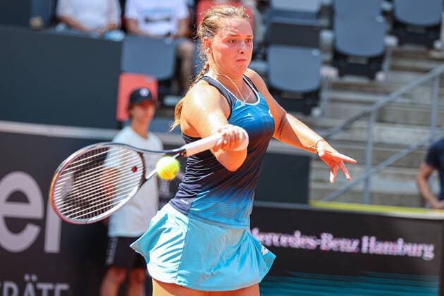 Jule NIEMEIER GER, HAMBURG EUROPEAN OPEN - WTA250 - ATP500, Hamburg, Tennisstadion am Rothenbaum, 19.07.2022, Copyright: xClaudioxGärtnerx