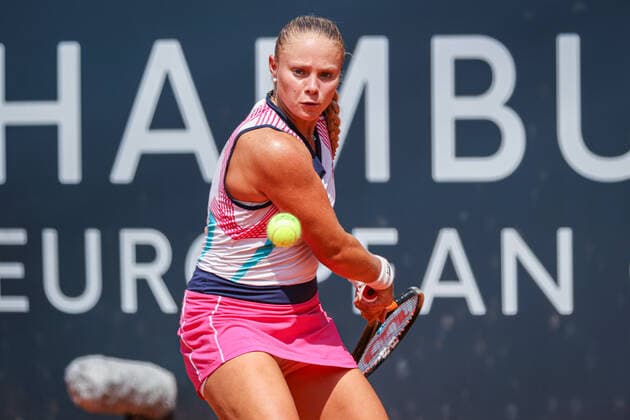 Joanne ZUGER SUI, HAMBURG EUROPEAN OPEN - WTA250 - ATP500, Hamburg, Tennisstadion am Rothenbaum, 19.07.2022, Copyright: xClaudioxGärtnerx