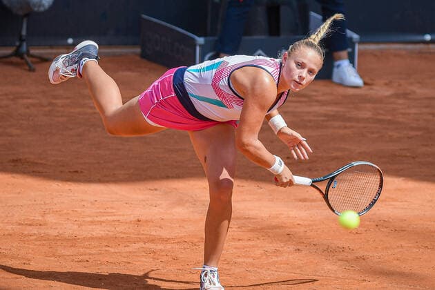 Joanne Zuger SUI 19.07.2022 ¢ Tennis ¢ HAMBURG EUROPEAN OPEN 2022 ¢ ATP, Tennis Herren 500 u. WTA, Tennis Damen 250, , Stadion am Rothenbaum, Hamburg, Copyright: xPeterxEppingerx