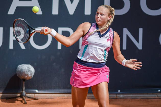 Joanne Zuger SUI 19.07.2022 ¢ Tennis ¢ HAMBURG EUROPEAN OPEN 2022 ¢ ATP, Tennis Herren 500 u. WTA, Tennis Damen 250, , Stadion am Rothenbaum, Hamburg, Copyright: xPeterxEppingerx