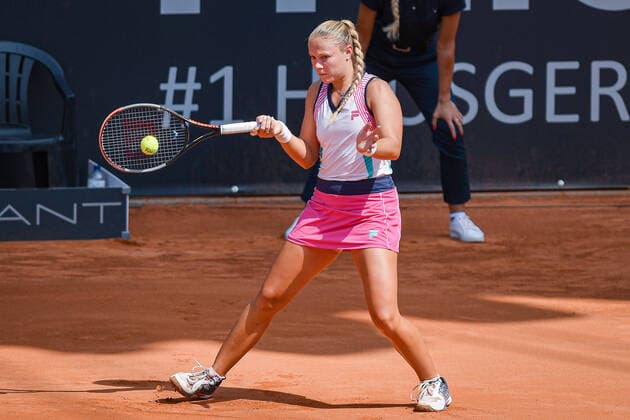 Joanne Zuger SUI 19.07.2022 ¢ Tennis ¢ HAMBURG EUROPEAN OPEN 2022 ¢ ATP, Tennis Herren 500 u. WTA, Tennis Damen 250, , Stadion am Rothenbaum, Hamburg, Copyright: xPeterxEppingerx