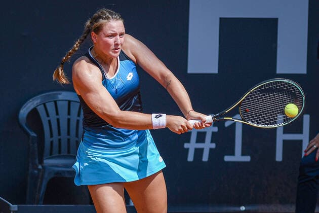 Jule Niemeier GER 19.07.2022 ¢ Tennis ¢ HAMBURG EUROPEAN OPEN 2022 ¢ ATP, Tennis Herren 500 u. WTA, Tennis Damen 250, , Stadion am Rothenbaum, Hamburg, Copyright: xPeterxEppingerx