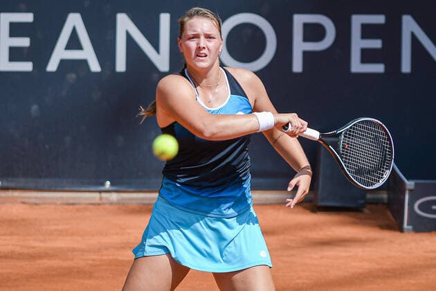 Jule Niemeier GER 19.07.2022 ¢ Tennis ¢ HAMBURG EUROPEAN OPEN 2022 ¢ ATP, Tennis Herren 500 u. WTA, Tennis Damen 250, , Stadion am Rothenbaum, Hamburg, Copyright: xPeterxEppingerx