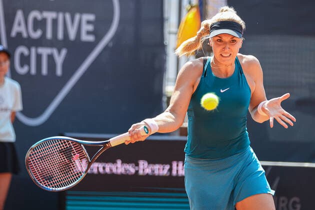 Sabine LISICKI GER, HAMBURG EUROPEAN OPEN - WTA250 - ATP500, Hamburg, Tennisstadion am Rothenbaum, 19.07.2022, Copyright: xClaudioxGärtnerx
