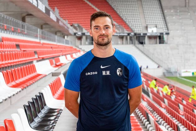 Torwarttrainer Michael Mueller SC Freiburg, 1.Bundesliga, Portraittermin 2022 2022, 20.07.2022 DFB DFL REGULATIONS PROHIBIT ANY USE OF PHOTOGRAPHS AS IMAGE SEQUENCES AND OR QUASI-VIDEO SC Freiburg, 1.Bundesliga, Portraittermin 2022 2023, 20.07.2022 Freiburg Copyright: xEibner-Pressefoto RogerxBuerkex EP_EER