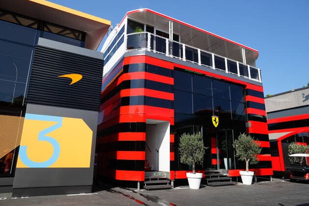 Scuderia Ferrari, ambiance motorhome during the Formula 1 Lenovo Grand Prix de France, French Grand Prix 2022, 12th round of the 2022 FIA Formula One World Championship, WM, Weltmeisterschaft from July 22 to 24, 2022 on the Circuit Paul Ricard, in Le Castellet, France - F1 - FRENCH GRAND PRIX 2022 DPPI Panoramic  00122028__V2_3920