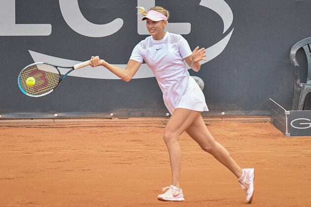 Anastasia POTAPOVA 21.07.2022 ¢ Tennis ¢ HAMBURG EUROPEAN OPEN 2022 ¢ ATP, Tennis Herren 500 u. WTA, Tennis Damen 250, , Stadion am Rothenbaum, Hamburg, Copyright: xPeterxEppingerx