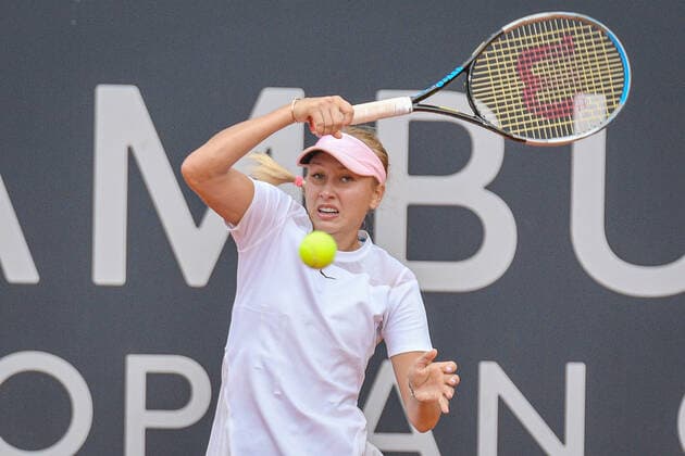 Anastasia POTAPOVA 21.07.2022 ¢ Tennis ¢ HAMBURG EUROPEAN OPEN 2022 ¢ ATP, Tennis Herren 500 u. WTA, Tennis Damen 250, , Stadion am Rothenbaum, Hamburg, Copyright: xPeterxEppingerx