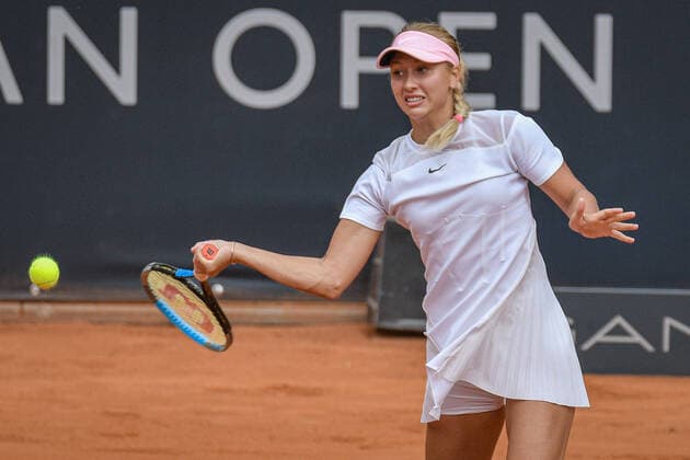 Anastasia POTAPOVA 21.07.2022 ¢ Tennis ¢ HAMBURG EUROPEAN OPEN 2022 ¢ ATP, Tennis Herren 500 u. WTA, Tennis Damen 250, , Stadion am Rothenbaum, Hamburg, Copyright: xPeterxEppingerx