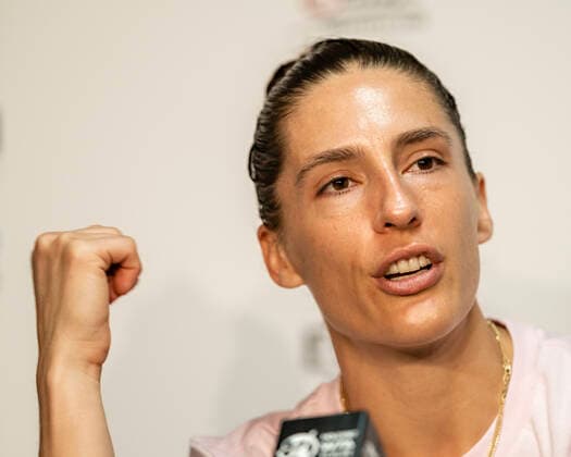 Pressekonferenz mit Andrea Petkovic (GER) 21.07.22, Hamburg, Hamburg European Open 2022, WTA250, Tennis, Damen Tennis, Â