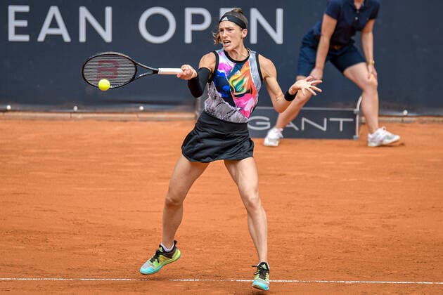 Andrea PETKOVIC GER 21.07.2022 ¢ Tennis ¢ HAMBURG EUROPEAN OPEN 2022 ¢ ATP, Tennis Herren 500 u. WTA, Tennis Damen 250, , Stadion am Rothenbaum, Hamburg, Copyright: xPeterxEppingerx