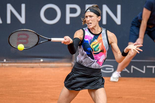 Andrea PETKOVIC GER 21.07.2022 ¢ Tennis ¢ HAMBURG EUROPEAN OPEN 2022 ¢ ATP, Tennis Herren 500 u. WTA, Tennis Damen 250, , Stadion am Rothenbaum, Hamburg, Copyright: xPeterxEppingerx