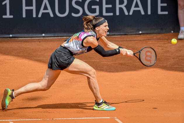 Andrea PETKOVIC GER 21.07.2022 ¢ Tennis ¢ HAMBURG EUROPEAN OPEN 2022 ¢ ATP, Tennis Herren 500 u. WTA, Tennis Damen 250, , Stadion am Rothenbaum, Hamburg, Copyright: xPeterxEppingerx