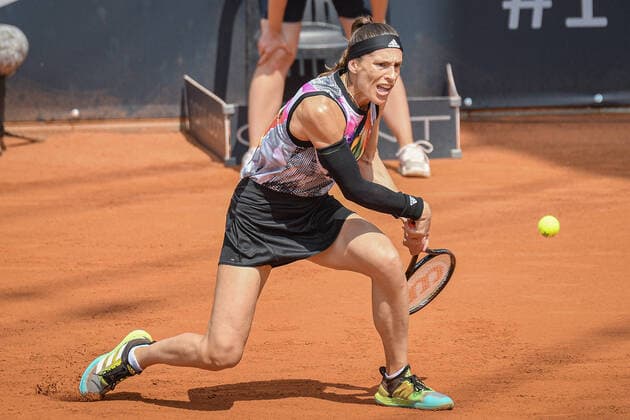 Andrea PETKOVIC GER 21.07.2022 ¢ Tennis ¢ HAMBURG EUROPEAN OPEN 2022 ¢ ATP, Tennis Herren 500 u. WTA, Tennis Damen 250, , Stadion am Rothenbaum, Hamburg, Copyright: xPeterxEppingerx
