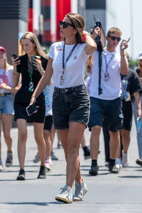 Sky Italia Moderatorin Federica Masolin, Grosser Preis von Frankreich 2022, Motorsport, Formel 1, 21.07.2022, Grosser Preis von Frankreich 2022, Motorsport, Formel 1, 21.07.2022 Le Castellet Copyright: xEibner-Pressefotox EP_FSU