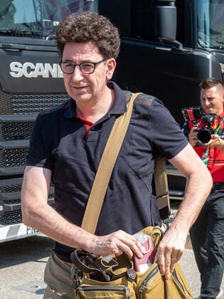 Mattia Binotto (Teamchef Scuderia Ferrari) kommt in das Fahrerlager, Grosser Preis von Frankreich 2022, Motorsport, Formel 1, 21.07.2022, Grosser Preis von Frankreich 2022, Motorsport, Formel 1, 21.07.2022 Le Castellet Copyright: xEibner-Pressefotox EP_FSU