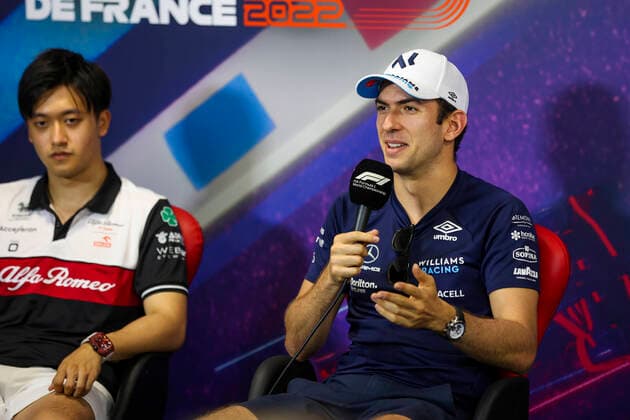 6 Nicholas Latifi (CAN, Williams Racing), F1 Grand Prix of France at Circuit Paul Ricard on July 21, 2022 in Le Castellet, France. (Photo by HOCH ZWEI) Le Castellet France
