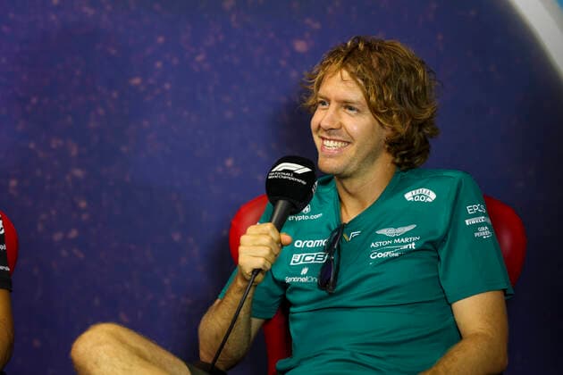 5 Sebastian Vettel (DEU, Aston Martin Aramco Cognizant F1 Team), F1 Grand Prix of France at Circuit Paul Ricard on July 21, 2022 in Le Castellet, France. (Photo by HOCH ZWEI) Le Castellet France