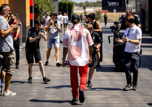 LE CASTELLET - Lewis Hamilton (Mercedes) at the Paul Ricard Circuit in Le Castellet, France, on July 21, 2022, where the French Grand Prix is scheduled. REMKO DE WAAL F1 Grand Prix of France 2022 xVIxANPxSportx xxANPxIVx