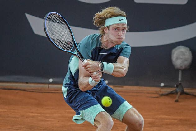 Sport Themen der Woche KW29 Sport Bilder des Tages Andrey RUBLEV 21.07.2022 ¢ Tennis ¢ HAMBURG EUROPEAN OPEN 2022 ¢ ATP, Tennis Herren 500 u. WTA, Tennis Damen 250, , Stadion am Rothenbaum, Hamburg, *** Andrey RUBLEV 21 07 2022 ¢ Tennis ¢ HAMBURG EUROPEAN OPEN 2022 ¢ ATP 500 u WTA 250, , Stadion am Rothenbaum, Hamburg, Copyright: xPeterxEppingerx
