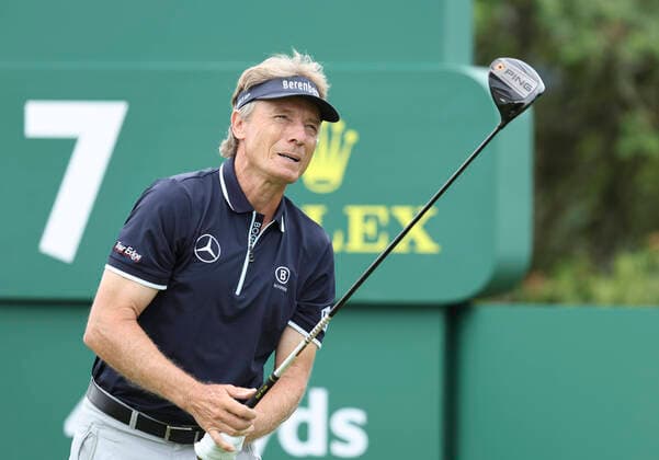 Sport Themen der Woche KW29 Sport Bilder des Tages Golf - 2022 Seniors Open presented by Rolex - Day One - Gleneagles - Thursday 21st July 2022 Bernhard Langer during his round on day one 