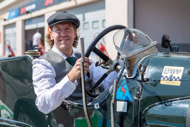 Sebastian Vettel (Aston Martin Aramco Cognizant F1 Team 5) im 1922 Aston Martin GP, Grosser Preis von Frankreich 2022, Motorsport, Formel 1, 21.07.2022, Grosser Preis von Frankreich 2022, Motorsport, Formel 1, 21.07.2022 Le Castellet Copyright: xEibner-Pressefotox EP_FSU