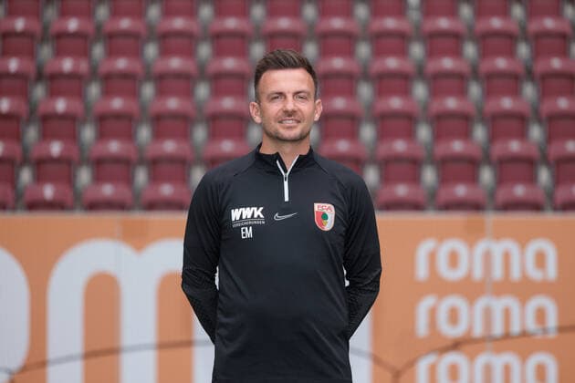 Enrico Maaßen; Cheftrainer; FC Augsburg; 1. BL, Porträttermin 2022 2023,
