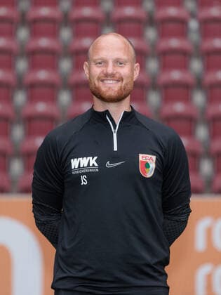 Jonas Scheuermann; Co-Trainer; FC Augsburg; 1. BL, Porträttermin 2022 2023,
