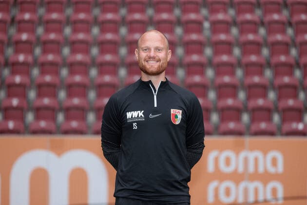 Jonas Scheuermann; Co-Trainer; FC Augsburg; 1. BL, Porträttermin 2022 2023,