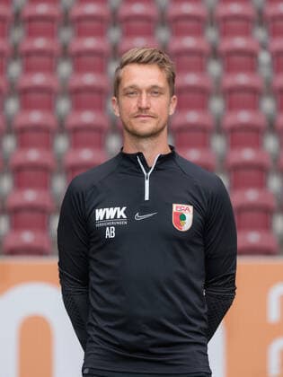 Andreas Bäumler; Reha- und Athletiktrainer; FC Augsburg; 1. BL, Porträttermin 2022 2023,