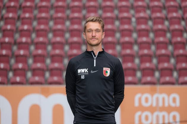 Andreas Bäumler; Reha- und Athletiktrainer; FC Augsburg; 1. BL, Porträttermin 2022 2023,