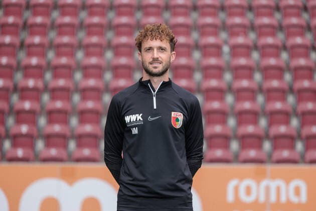 Martin Miller; Physiotherapeut; FC Augsburg; 1. BL, Porträttermin 2022 2023,