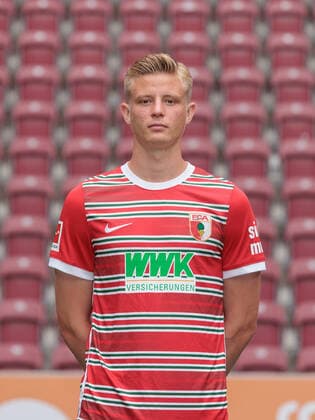 Frederik Winther; FC Augsburg; 1. BL, Porträttermin 2022 2023,