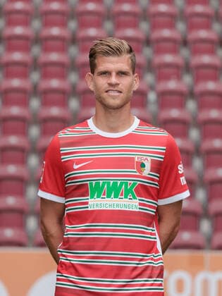 Florian Niederlechner; FC Augsburg; 1. BL, Porträttermin 2022 2023,